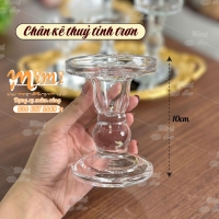 Trụ trơn 10cm kê đĩa thuỷ tinh 